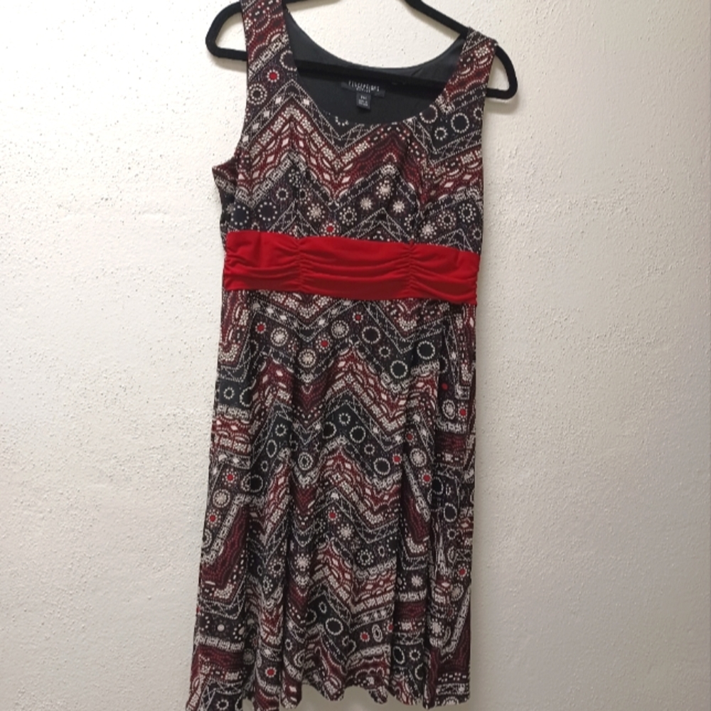 Sleeveless midi